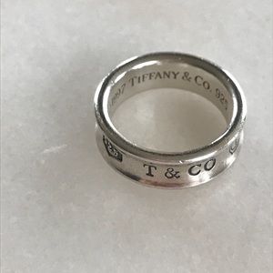 Tiffany & Co 1837 Ring Size 7.5